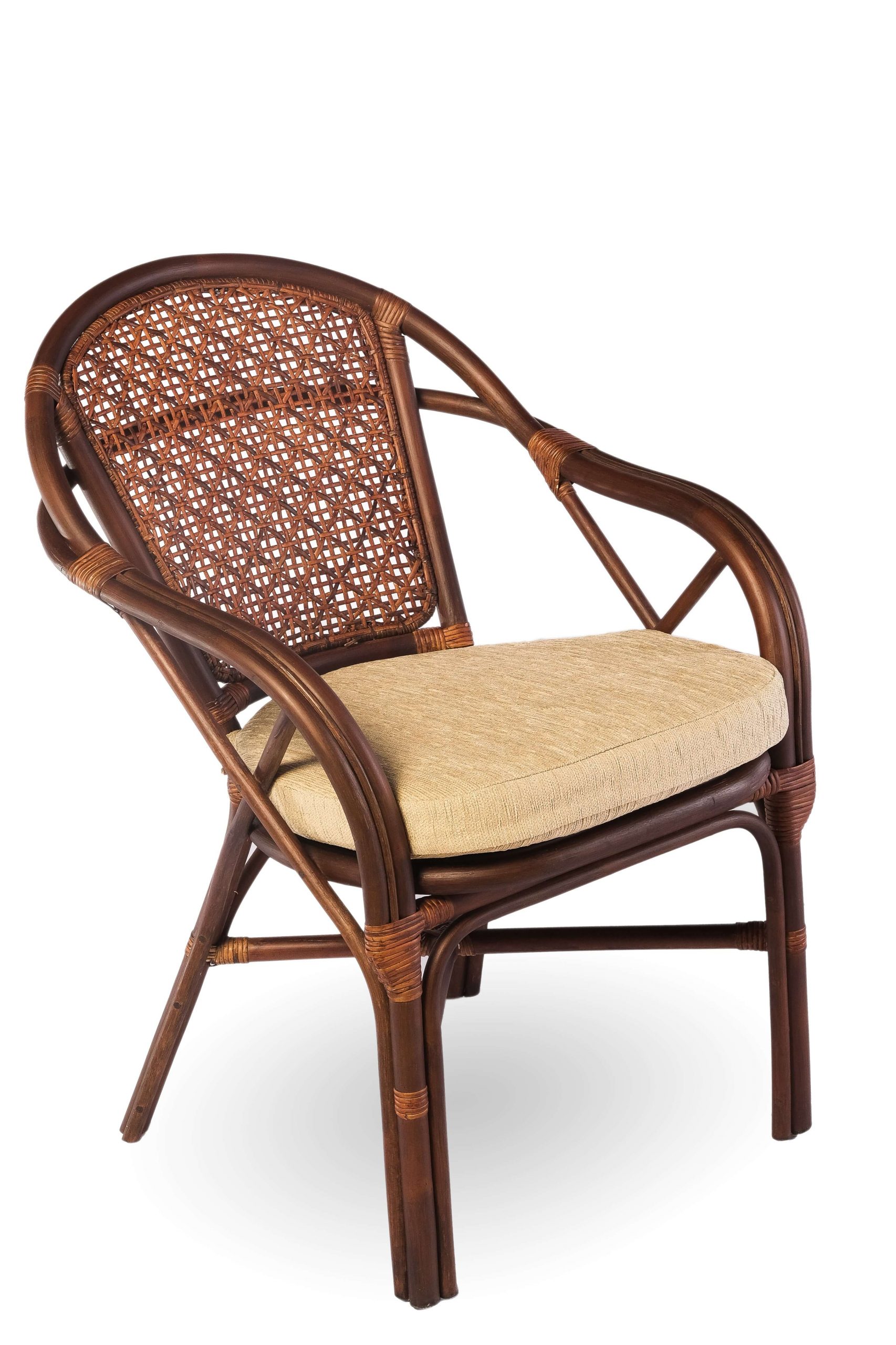 Комплект мебели из ротанга "Петани дуэт": два кресла и круглый столик 