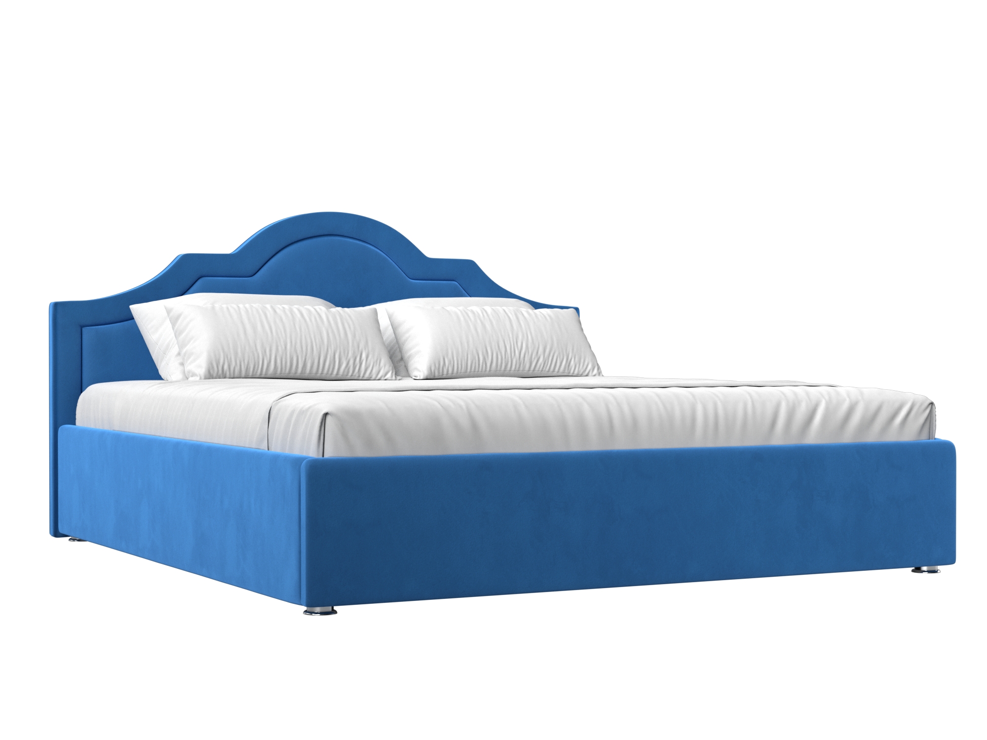 Интерьерная кровать Афина 180 (Голубой)