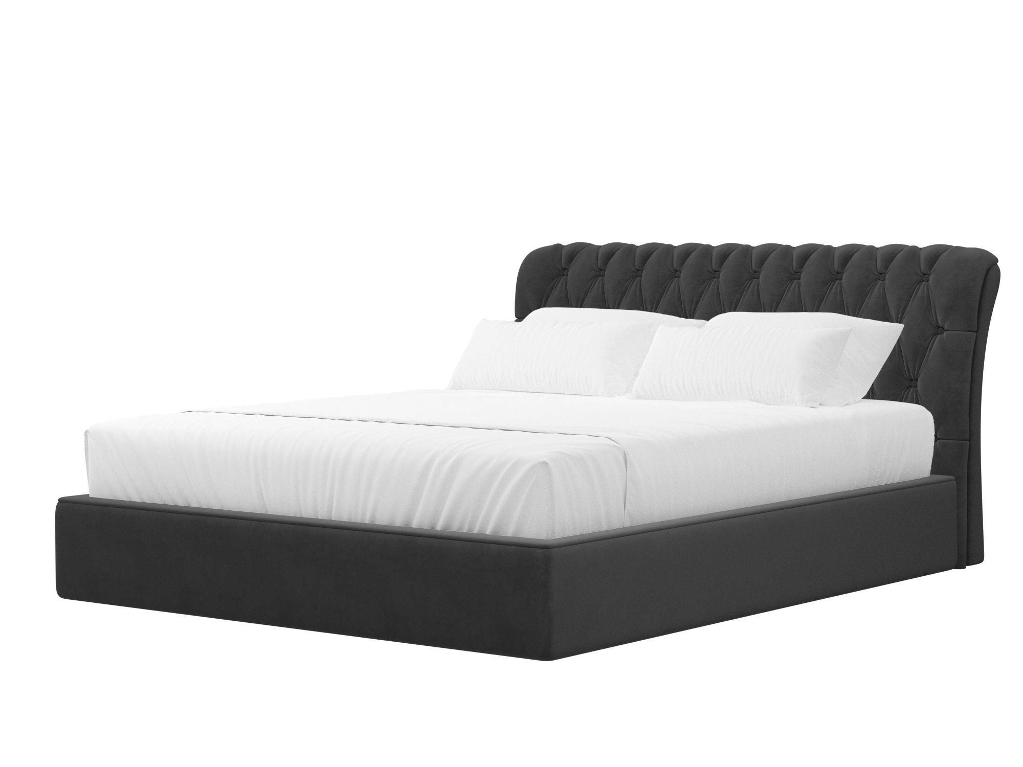 Интерьерная кровать Сицилия 160 (Серый)