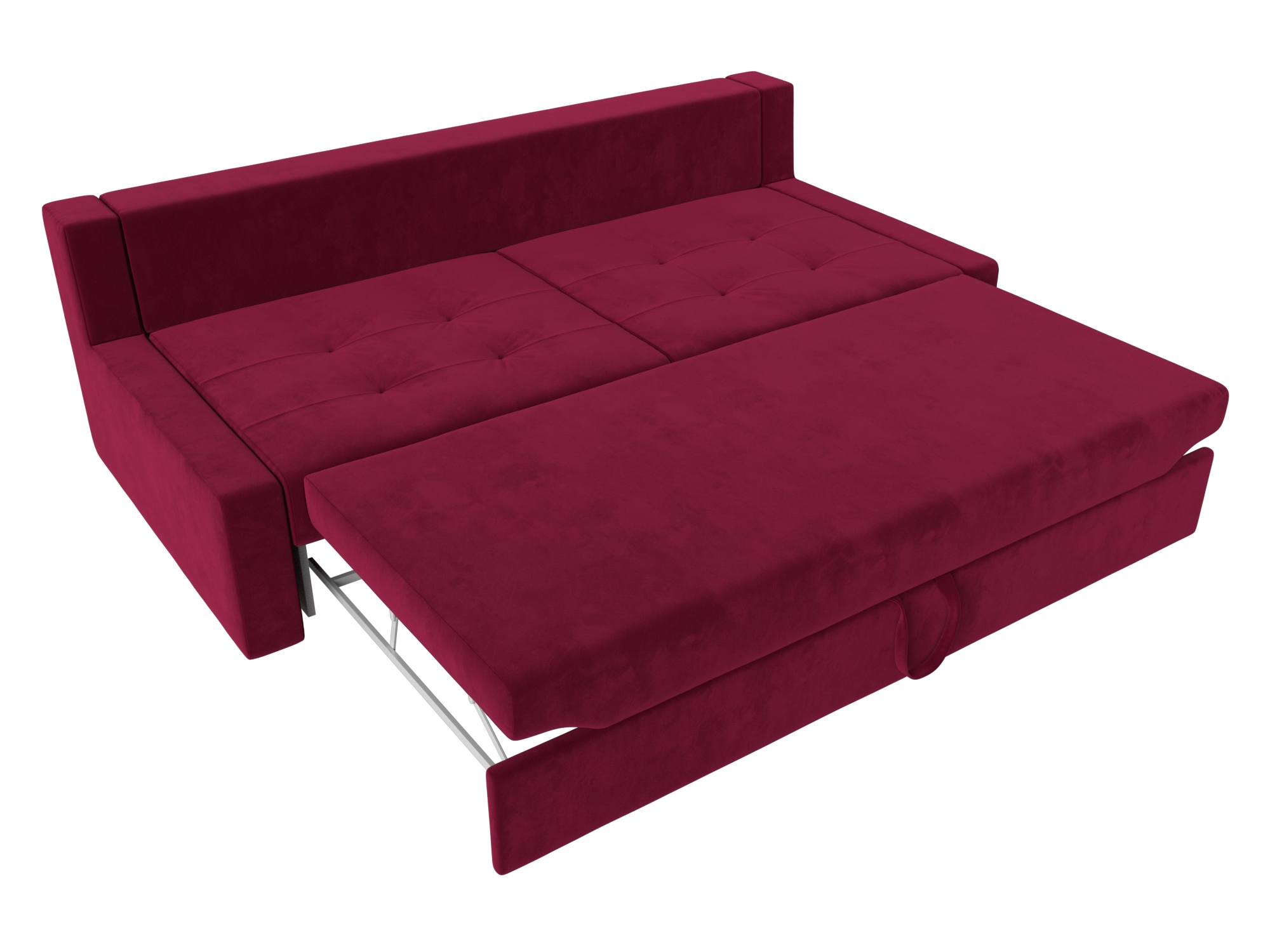 Прямой диван Мартин (Бордовый)