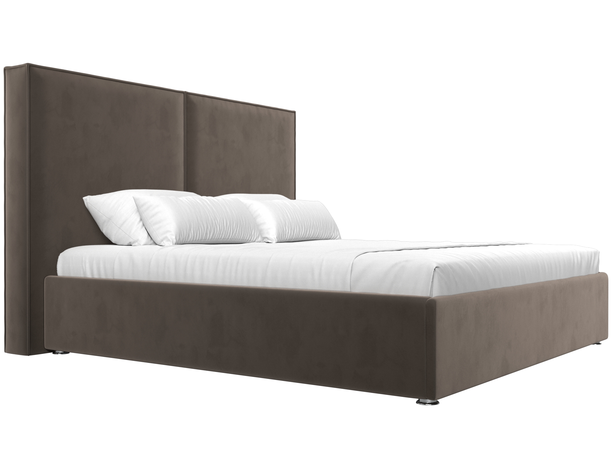 Интерьерная кровать Аура 160 (Коричневый)