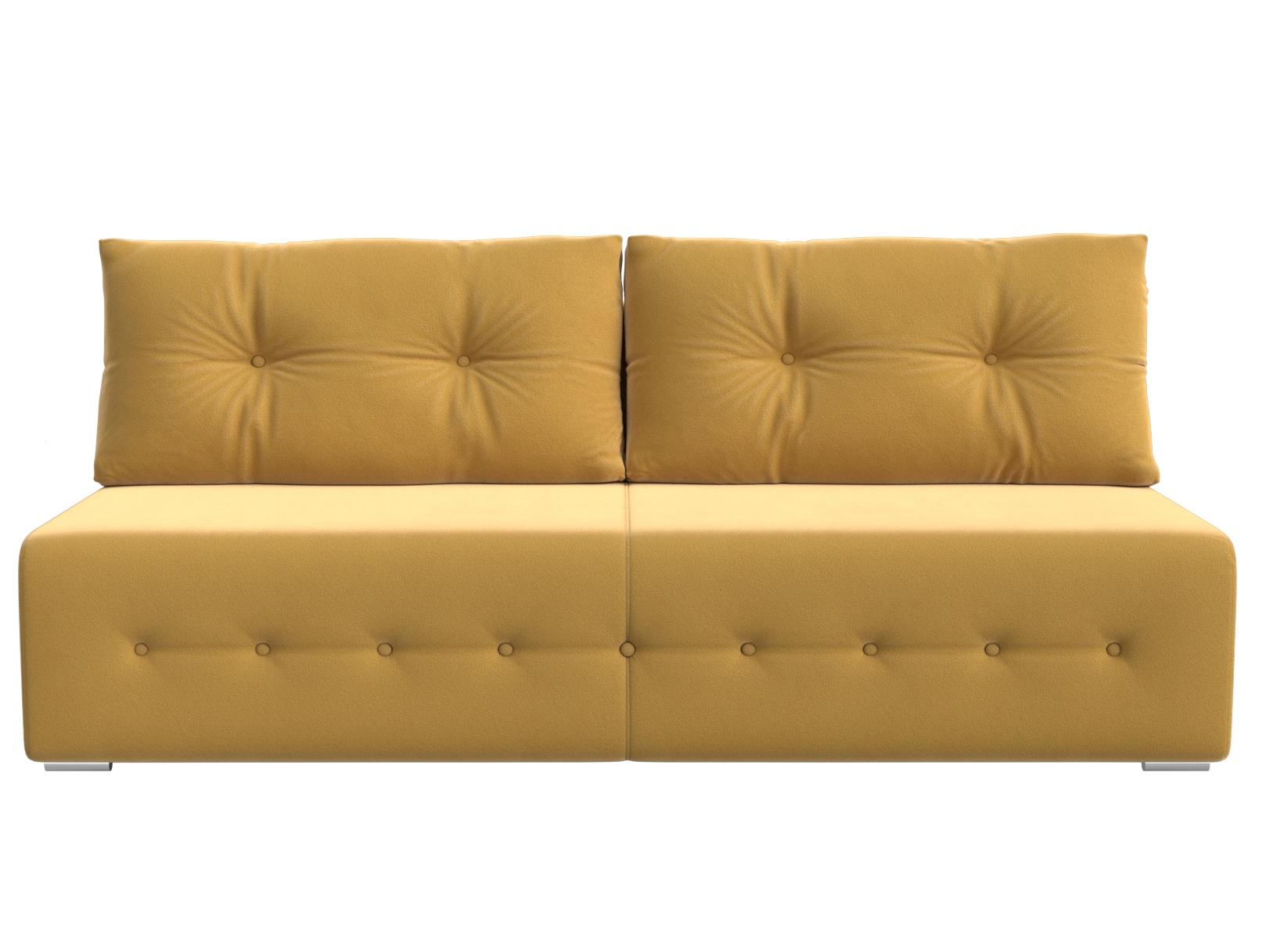 Прямой диван Лондон (Желтый)
