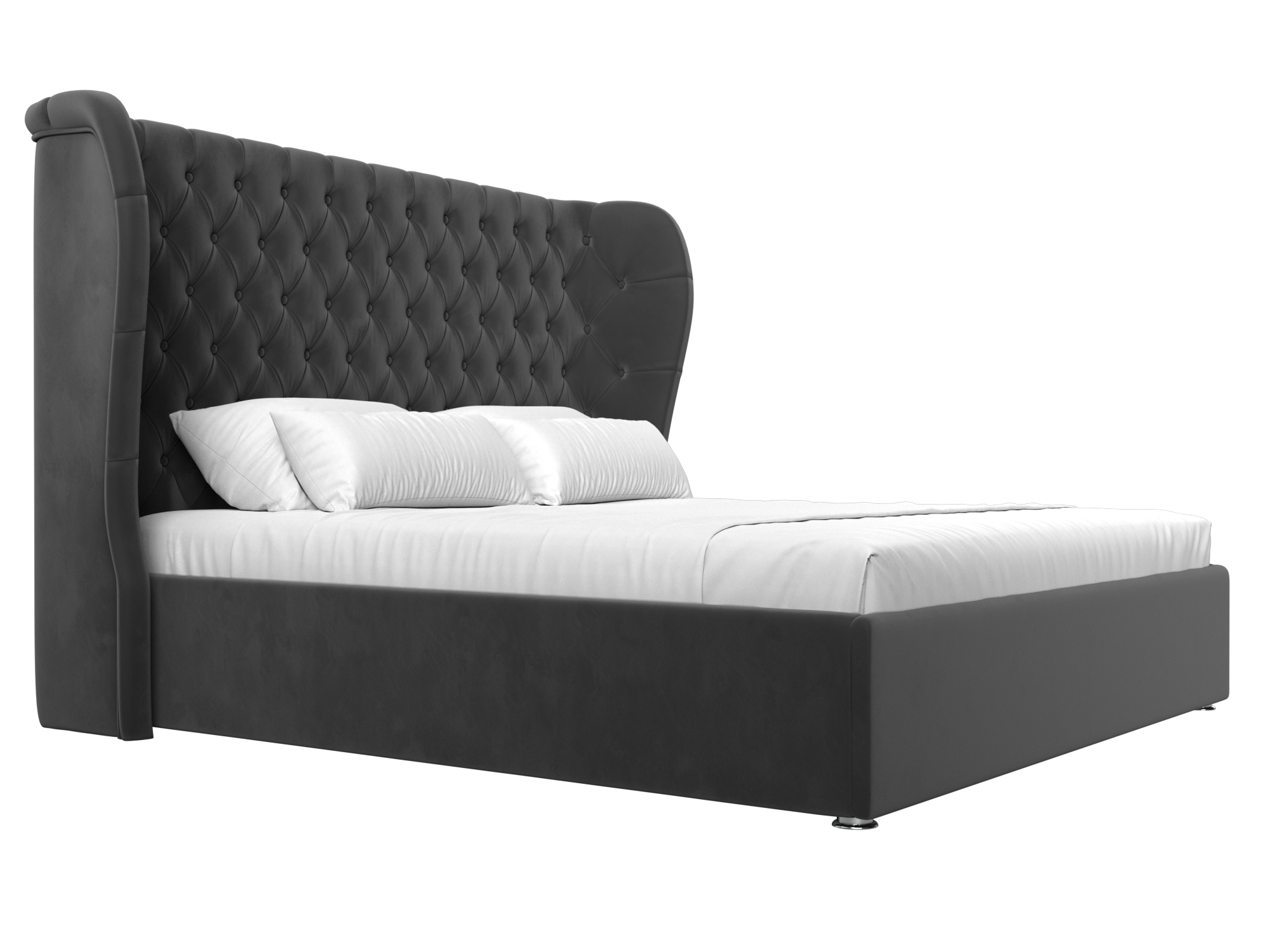 Интерьерная кровать Далия 160 (Серый)