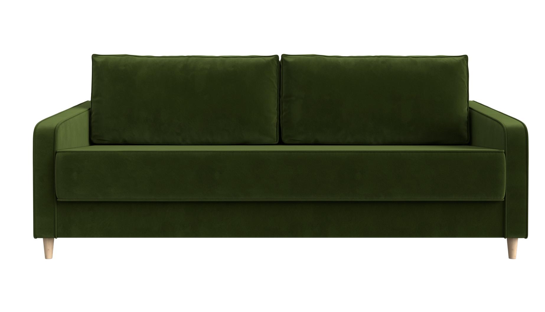Прямой диван Варшава (Зеленый)