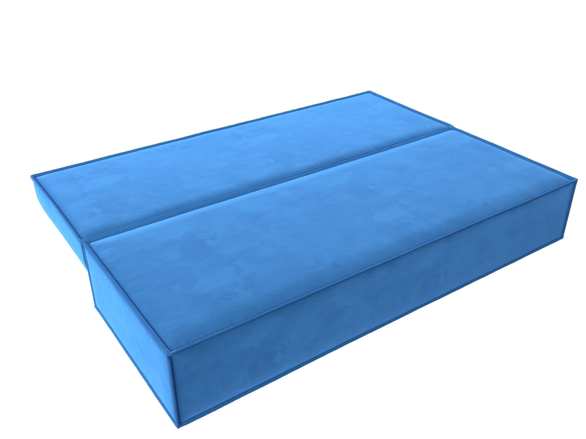 Прямой диван Фабио Лайт (Голубой)