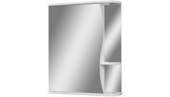 Зеркало-шкаф Волна-1 60 см левый
