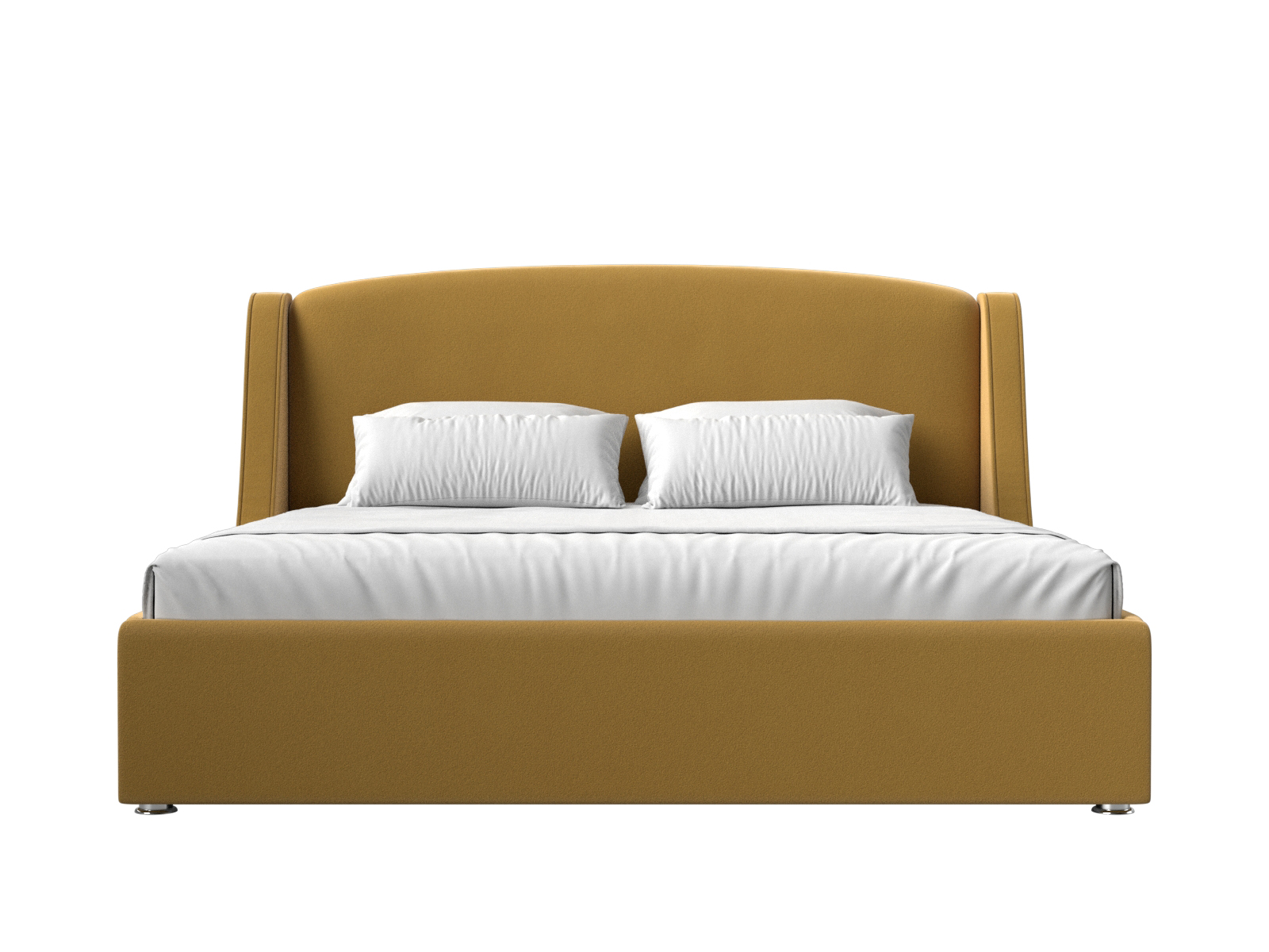 Интерьерная кровать Лотос 160 (Желтый)