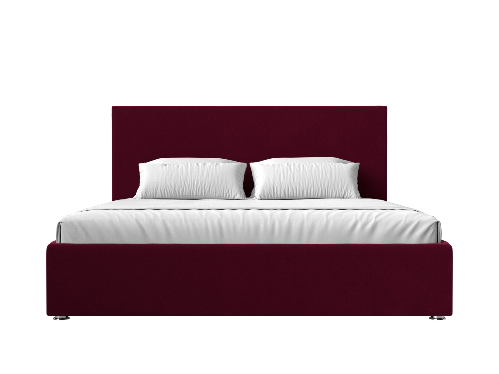 Интерьерная кровать Кариба 160 (Бордовый)