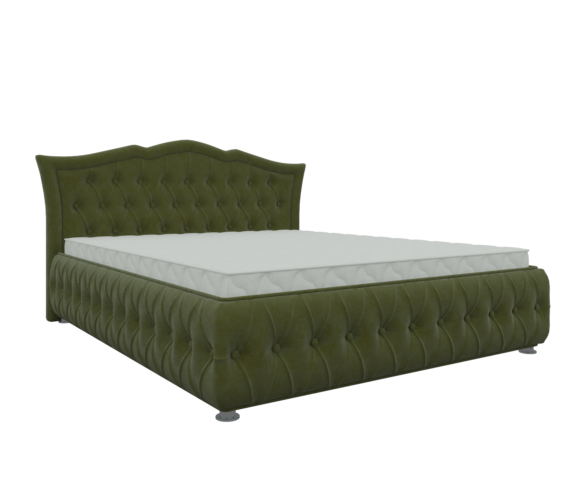 Интерьерная кровать Герда 200 (Зеленый)