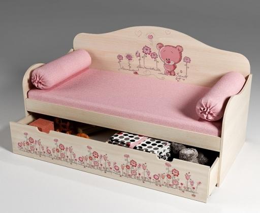 Кровать для малышей Мишка 40005