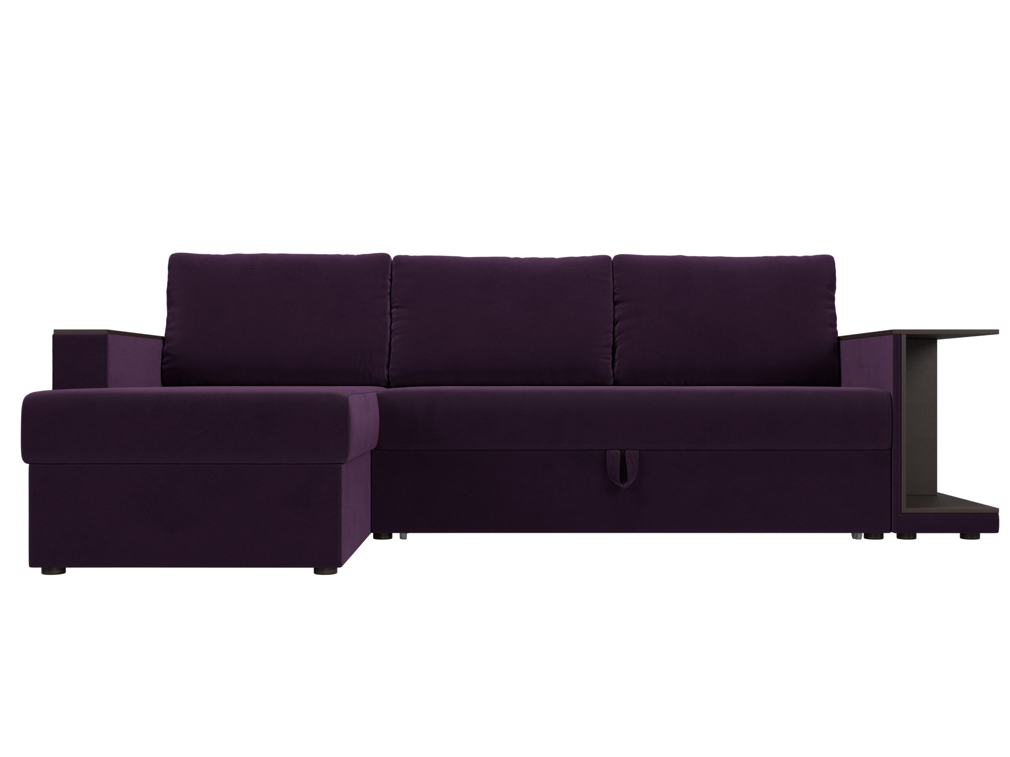 Угловой диван Атланта С левый угол (Фиолетовый)