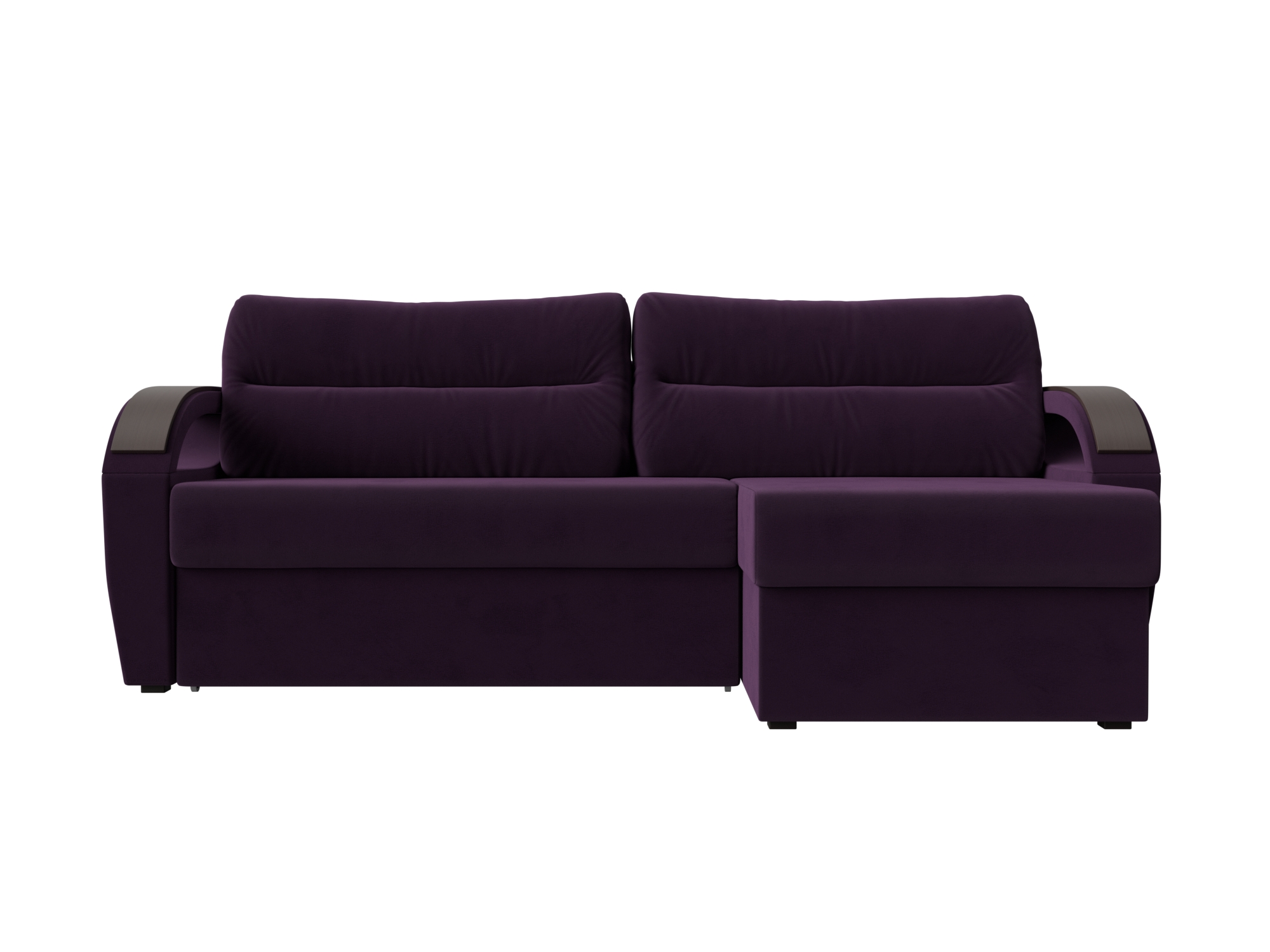 Угловой диван Форсайт правый угол (Фиолетовый)