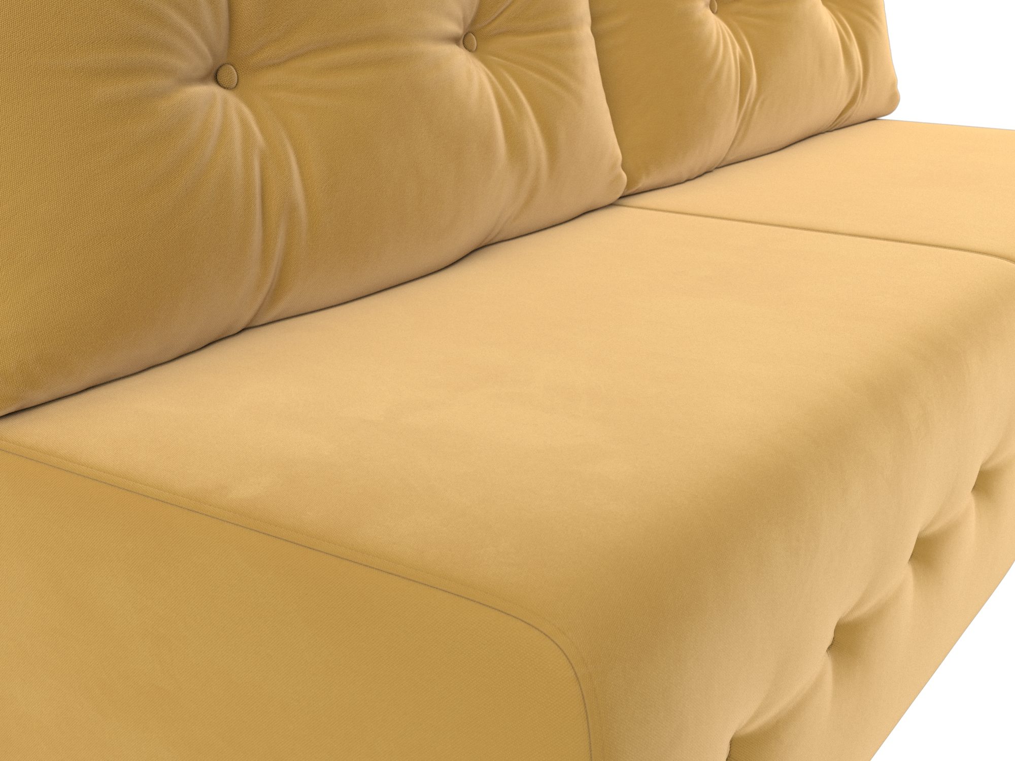 Прямой диван Лондон (Желтый)