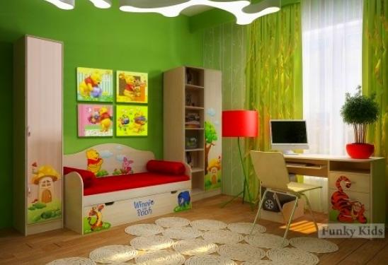 Детская готовая комната №3 серии Винни Пух