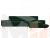 Угловой диван Леонардо правый угол (Зеленый)