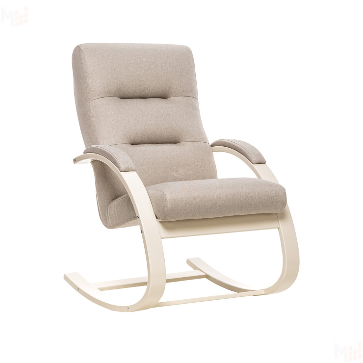 Кресло-качалка Leset Милано (Слоновая кость/Malmo 05)