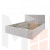 Мягкая кровать Лана 1,4 с подъемным механизмом (бежевый велюр)