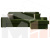 Угловой диван Брюссель правый угол (Зеленый)