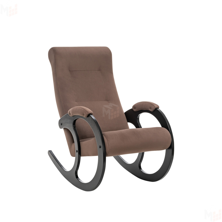 Кресло-качалка Модель 3 (Венге/V23 молочный шоколад)