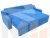 Прямой диван Итон (Голубой)