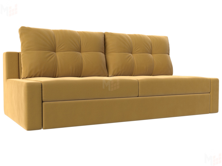 Прямой диван Мартин (Желтый)