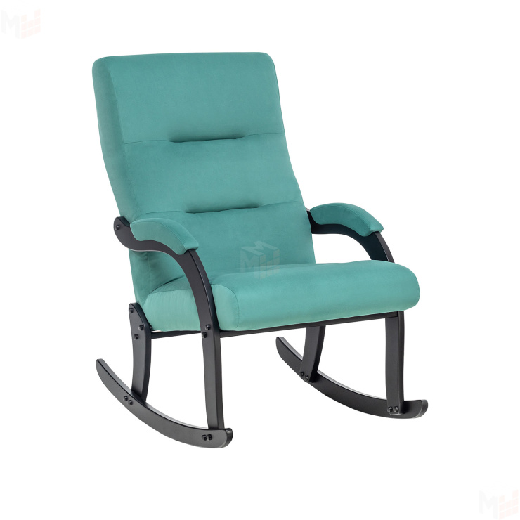 Кресло-качалка Leset Дэми (Венге/V43 зелёный)