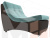 Модуль Монреаль кресло (Бирюзовый\Коричневый)
