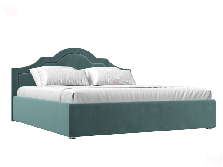 Интерьерная кровать Афина 200 (бирюзовый)