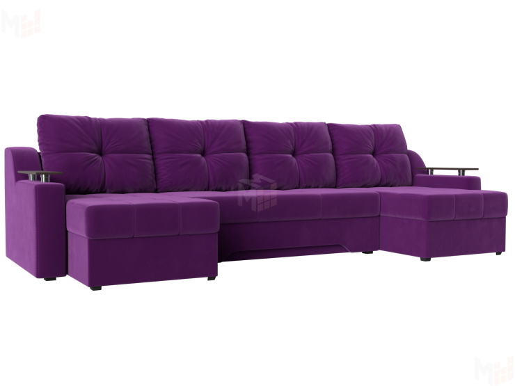 П-образный диван Сенатор (Фиолетовый)
