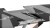 Стол обеденный раздвижной Манхеттен Т1 Черный муар, Стекло матовое черный мрамор