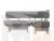 Кухонный угловой диван Альфа правый угол (Бежевый\Серый)