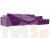 Угловой диван Пекин Long угол правый (Фиолетовый)