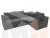 Угловой диван Кронос правый угол (Серый)