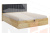 Кровать Адам с подъемным механизмом 160х200 дуб крафт золотой/грей алькантара (велюр)