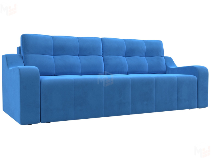 Прямой диван Итон (Голубой)