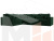 Угловой диван Майами Long левый угол (Зеленый)