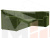 Угловой диван Карелия правый угол (Зеленый)
