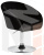 Кресло дизайнерское DOBRIN EDISON (черный велюр (1922-21))