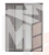 Шкаф Мокко 4-дверный с зеркалом серый