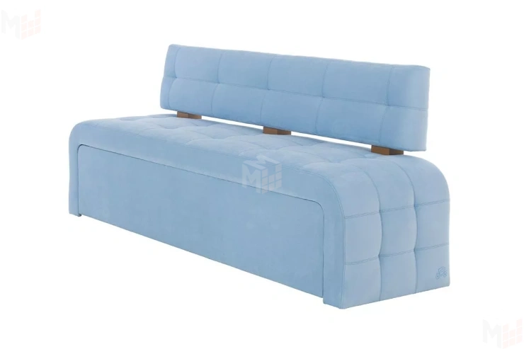 Кухонный диван Бристоль со спальным местом Голубой