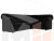Диван угловой Карнелла правый угол (Черный\Черный)