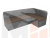 Кухонный угловой диван Форест правый угол (Коричневый\Серый)