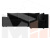 Угловой диван Мансберг правый угол (Черный)