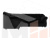 Диван угловой Карнелла левый угол (Черный\Черный)