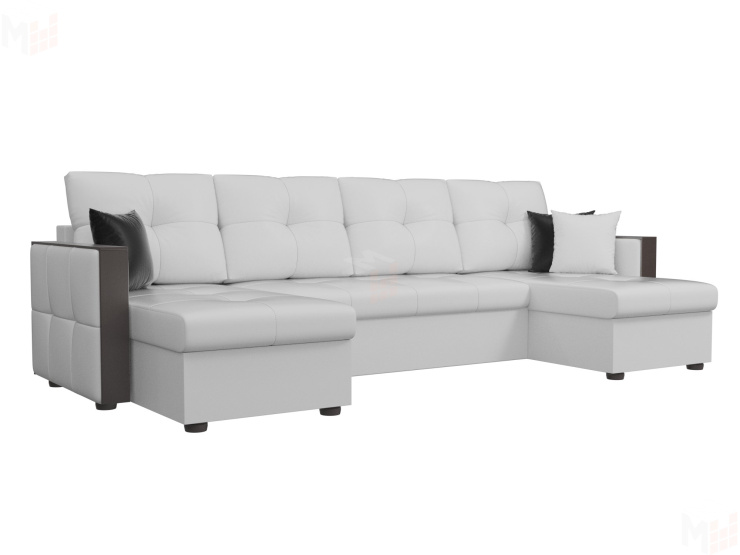 П-образный диван Валенсия (Белый)