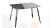 Стол обеденный Равенна Тип 1 Черный муар, Серый бетон