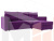 Угловой диван Атланта Лайт Б/С правый угол (Фиолетовый)
