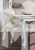 Столовая Натали белый глянец с круглым столом