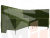 Кухонный угловой диван Кантри правый угол (Зеленый)