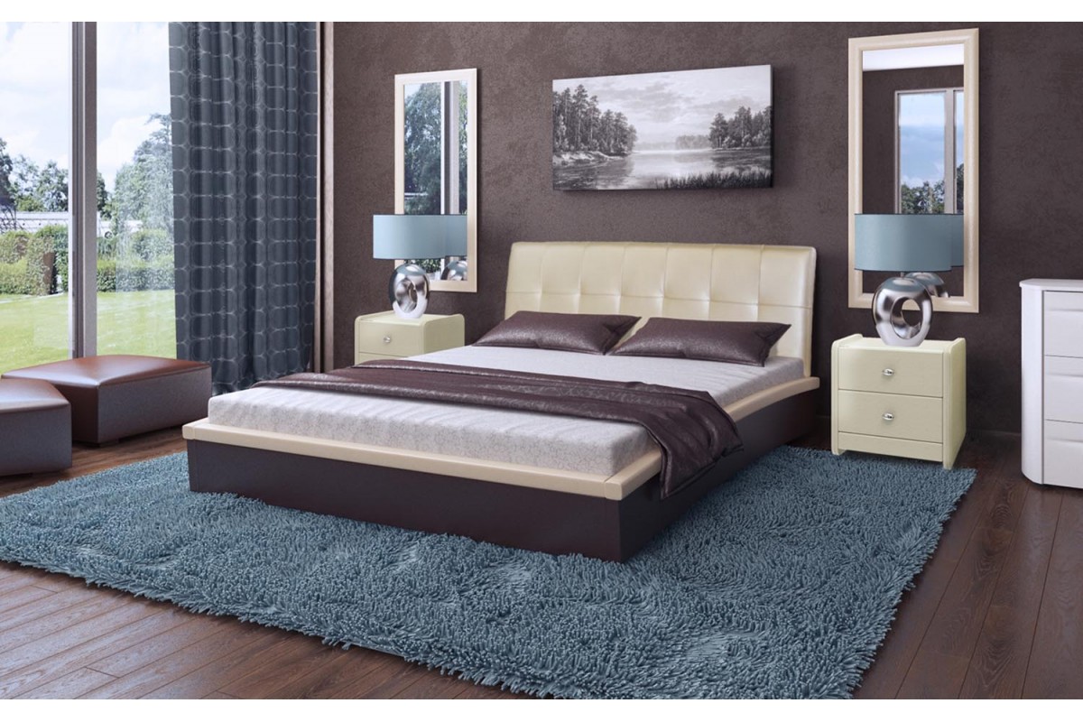Кровать "Севилья" с металлокаркасом